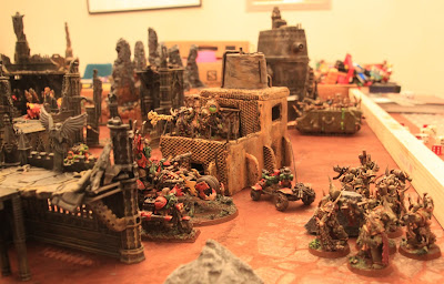 Warhammer 40k - 9th Edition - Evil Suns Orks vs The Wretched Death Guard - 1000pts - Maelstrom of War beta rules