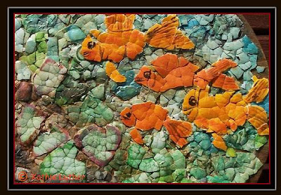 Eggshell Goldfish Mosaic