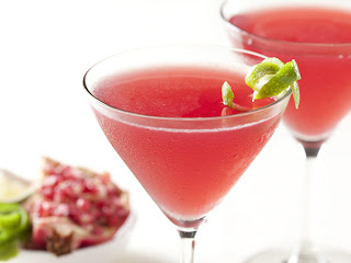 Pomegrante Cosmo for the Ladies of LIR