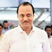 बंडखोर उपमुख्यमंत्री अजित पवार यांचे कोल्हापुरात भाजप दौऱ्यावर जंगी स्वागत