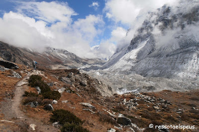 Trekking Kanchenjunga part 6: Kambachen - Lhonak