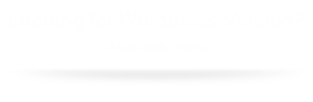 Joomla Version Available