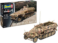 Revell 1/35 Sd. Kfz. 251/1 Ausf. A (03295) Colour Guide & Paint Conversion Chart