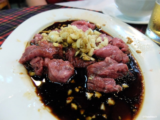 viande marinee resto bbq bo tung xeo ho chi minh ville city saigon vietnam