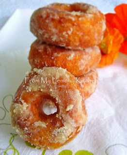 Kuih keria/ sweet potato doughnuts - Lisa's Lemony Kitchen