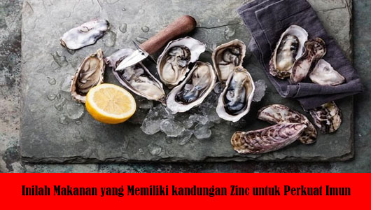 Inilah Makanan yang Memiliki kandungan Zinc untuk Perkuat Imun