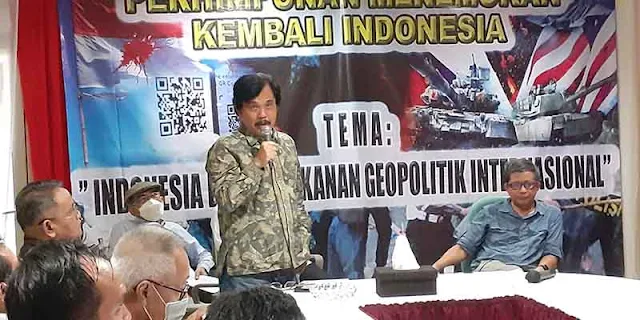 Syahganda Nainggolan: Aktivis 98 yang Pro Kini Sudah Benci Jokowi, Tak Ingin Lagi Pemimpin Bermomok Pencitraan