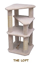 Cool Cat Tree Plans: The Loft Cat Tree Plans