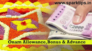 Onam Bonus Allowance Advance Bill