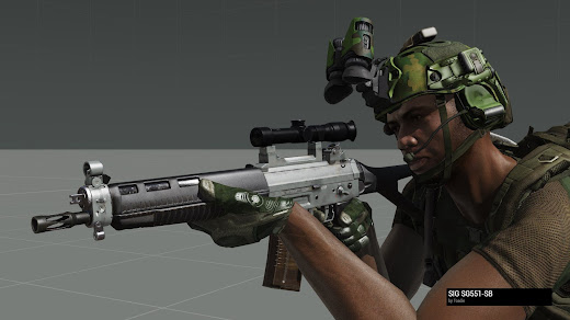 Arma3用NIArms SIG 550 MOD