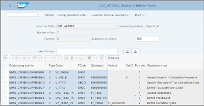 Methods to identify VIEW and TABLE name(s) from IMG node