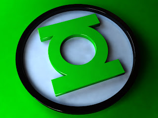 Green Lantern 3D Logo HD Wallpaper
