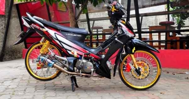 Model Supra X 125 Thailand Style Modifikasi - Kumpulan 