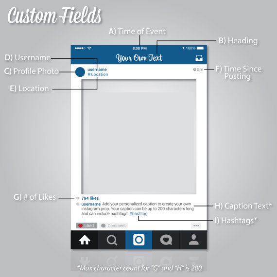 Cara Membuat Desain Frame Instagram Untuk Photobooth 