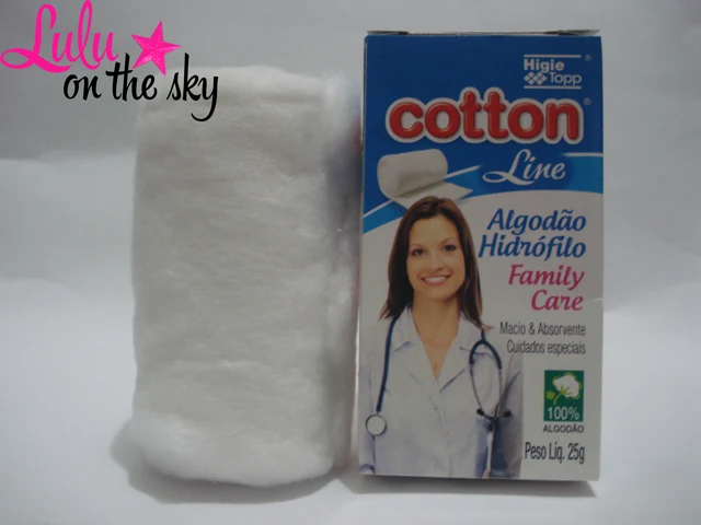 Cotton Line Algodão Hidrófilo Family Care: