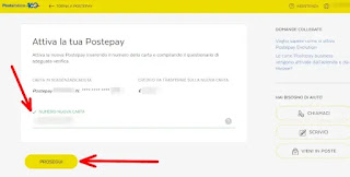 Come Attivare la nuova Postepay Online