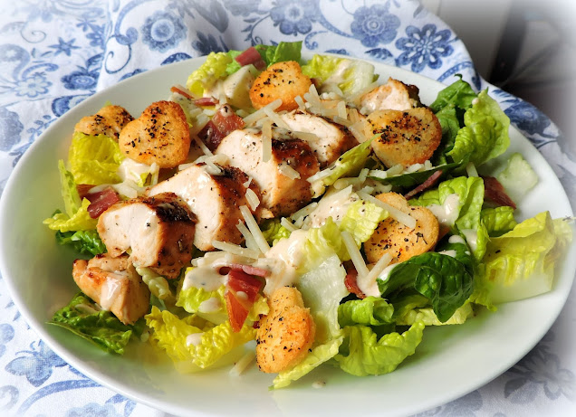 Grilled Chicken Caesar Salad