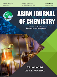 Asian Journal of Chemistry