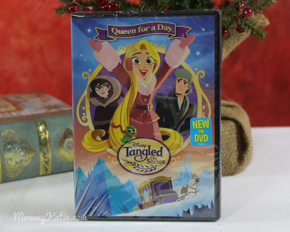 Giveaway Holiday Guide Tangled The Series Queen For A Day - roblox series 5 white collar dog 3 inch mini figure with gold cube and online code loose