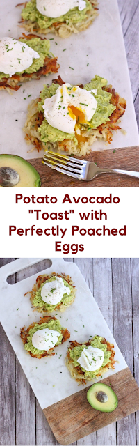 Potato Avocado Toast with Perfectly Poached Eggs