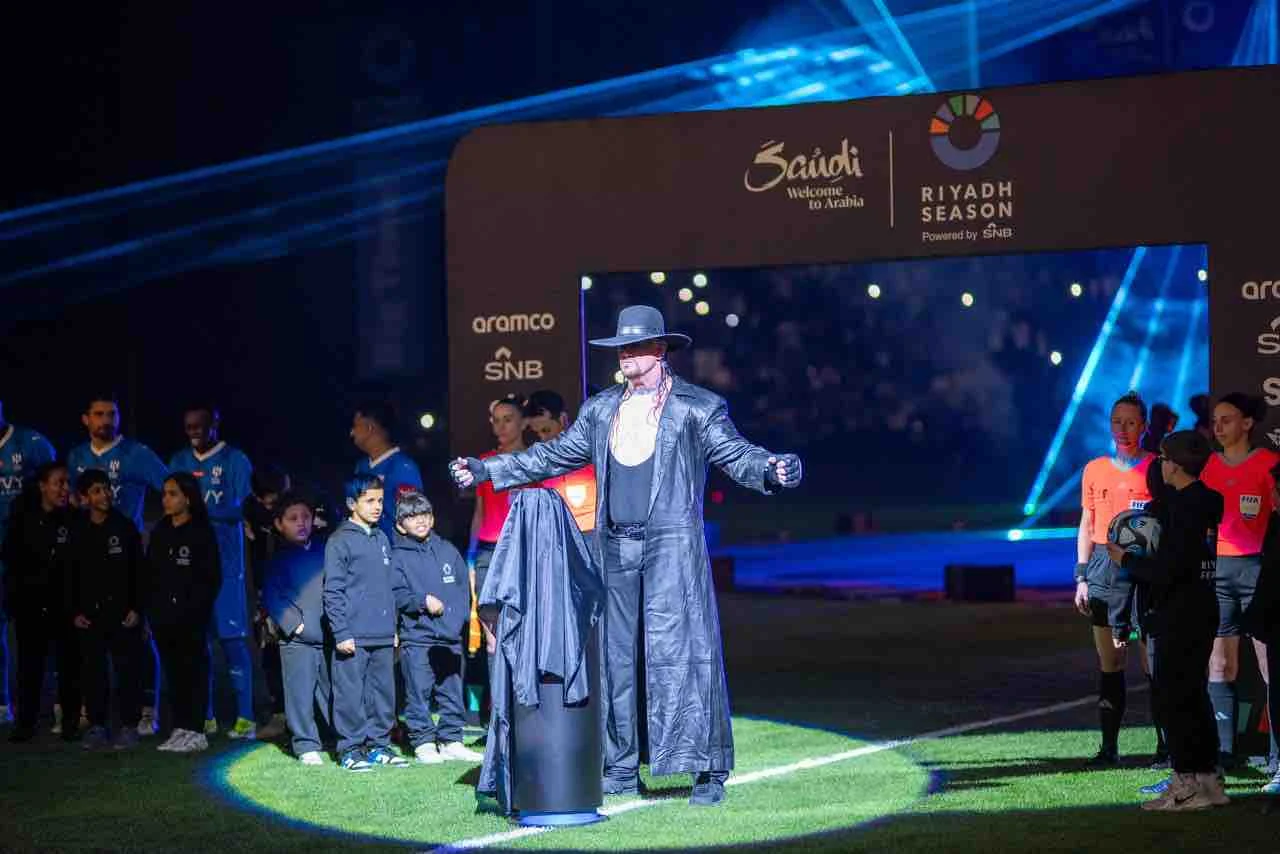 The Undertaker makes special appearance at Riyadh Season Cup