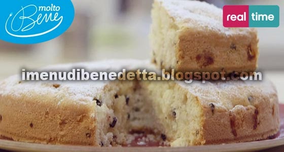 Torta di Mele Soffice con Mirtilli Rossi di Benedetta Parodi