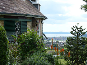 A la Ronde and the view down to the sea, near Exmouth, Devon