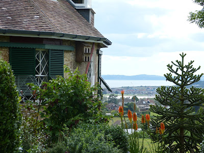 A la Ronde and the view down to the sea, near Exmouth, Devon