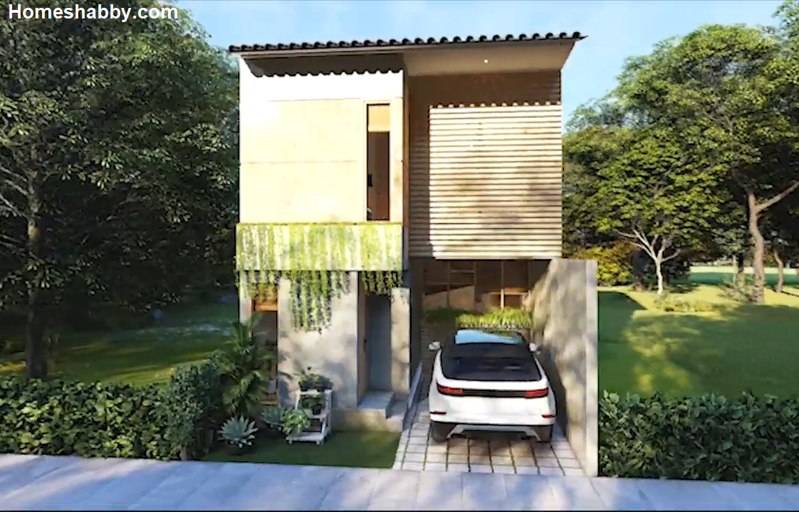 Desain Dan Denah Rumah Minimalis Ukuran 6 X 10 M Dengan Gaya Ala Drama Korea Lengkap Dengan Anggaran Biayanya Homeshabbycom Design Home Plans