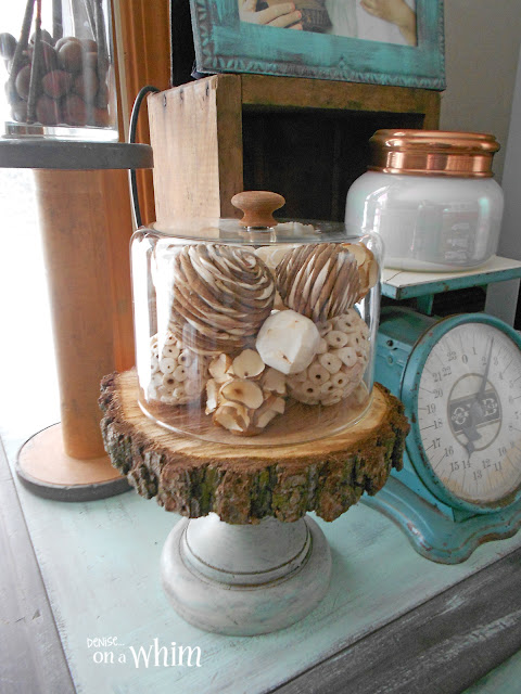 Thrift Store Find and Bowl FIllers Turned Pretty Cloche | Denise on a Whim