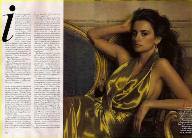 spanish actress Penelope Cruz pictures