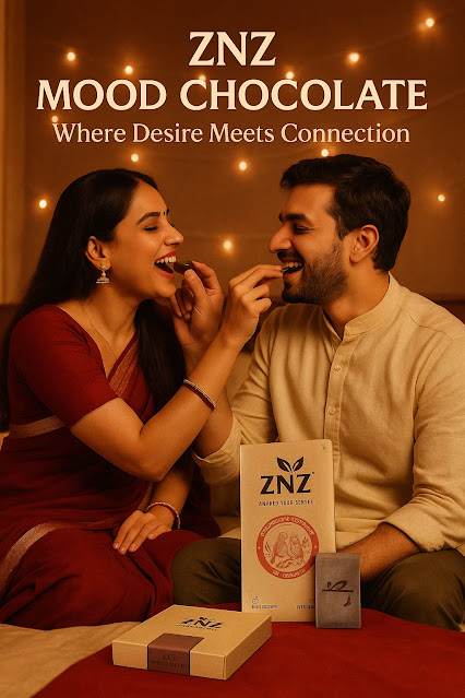 Couples enjoying Mood chocolates For Couples by HaveZNZ