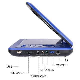 Portable Player D Card Slot and USB Port
