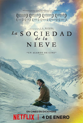 La sociedad de la nieve - Cartel