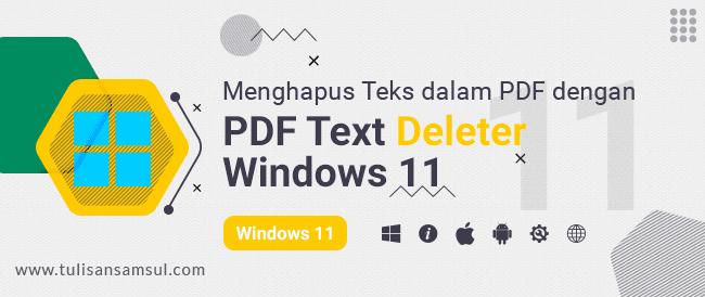 Cara Menghapus Teks dalam PDF dengan PDF Text Deleter