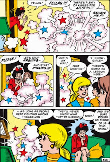 Page 5 of Kissless Christmas from Archie & Friends Double Digest #22 from Archie Comics