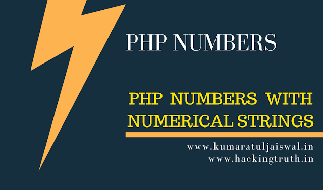 PHP numbers with numerical strings