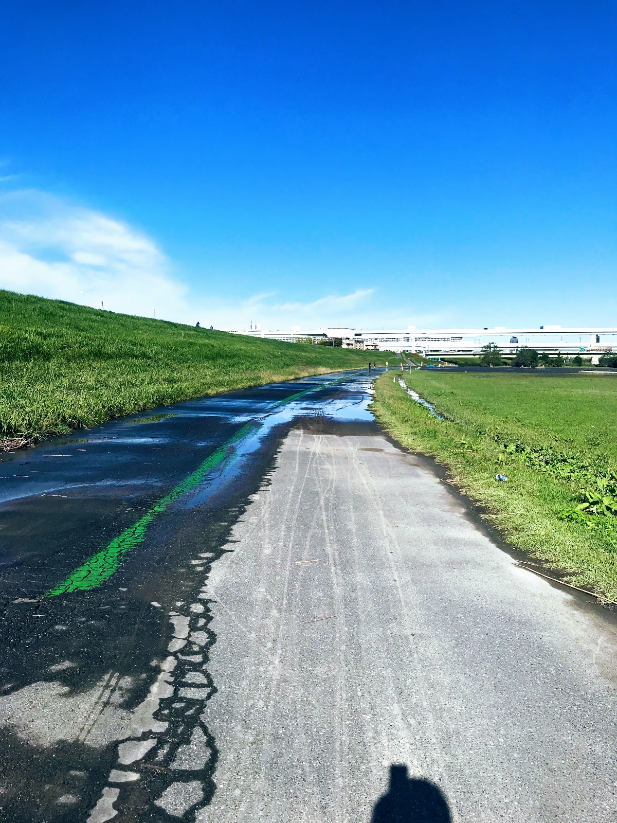 自転車 荒川下流域 江北橋 清砂大橋 の状況