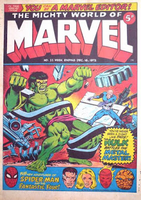 Mighty World of Marvel #11, Hulk vs Metal Master