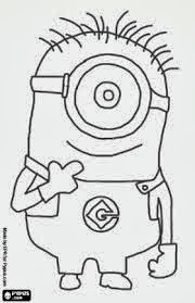 Despicable Me Minion Coloring Pages 3