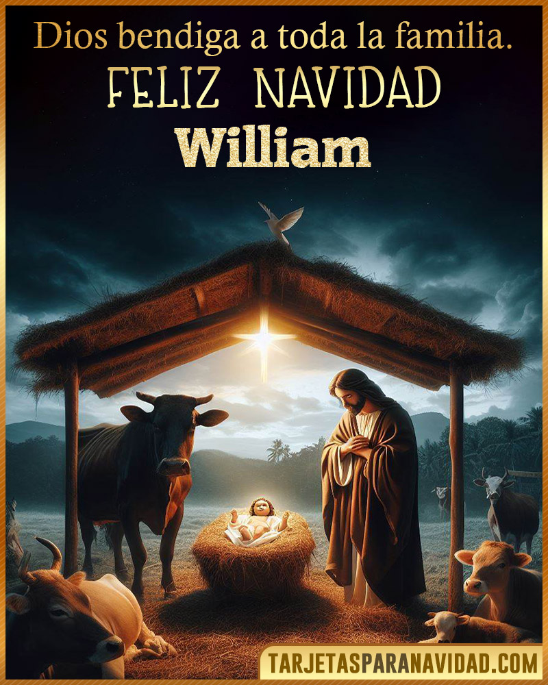 Feliz Navidad William