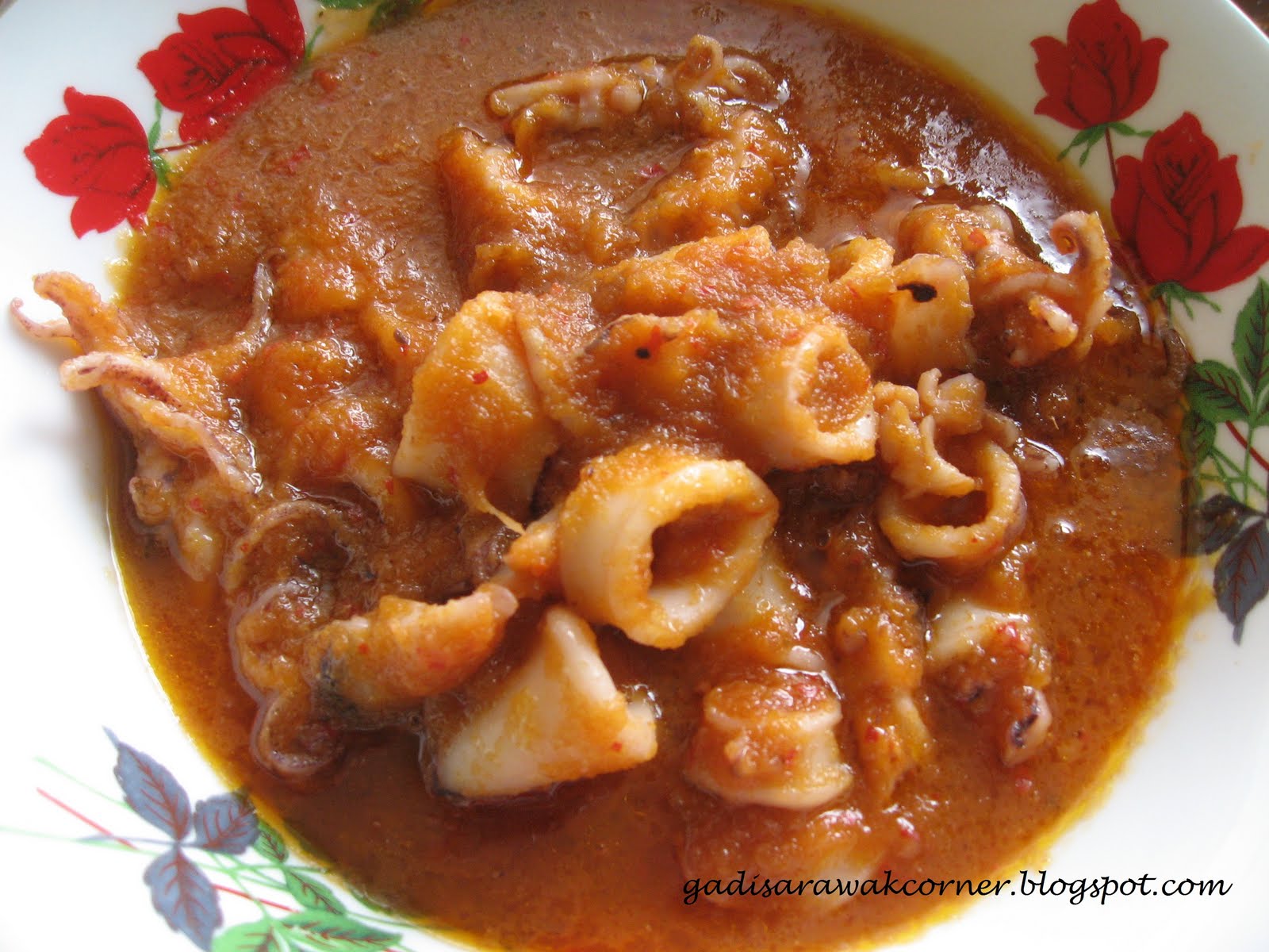 Resepi Sambal Sotong.