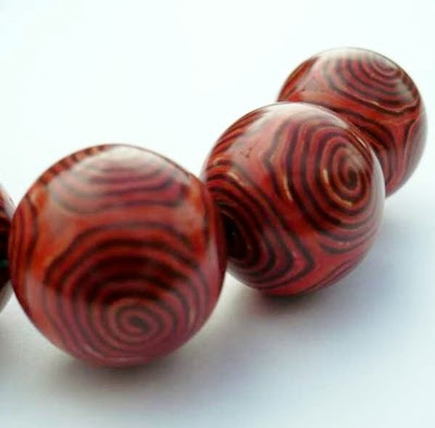 polymer clay, beads