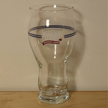 sam adams beer glass. I picked up a new eer glass