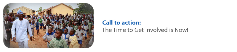 Call to action: The Time to Get Involved Is Now!