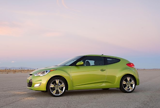 2012 Hyundai Veloster Green