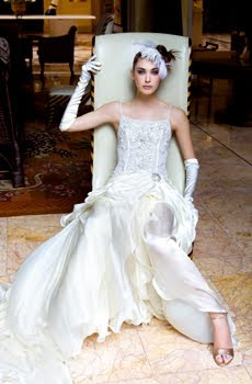 wedding party gown