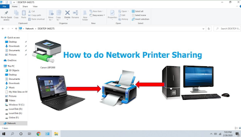 How to Share Printer/Add Printer in Windows 10 from Network Connection