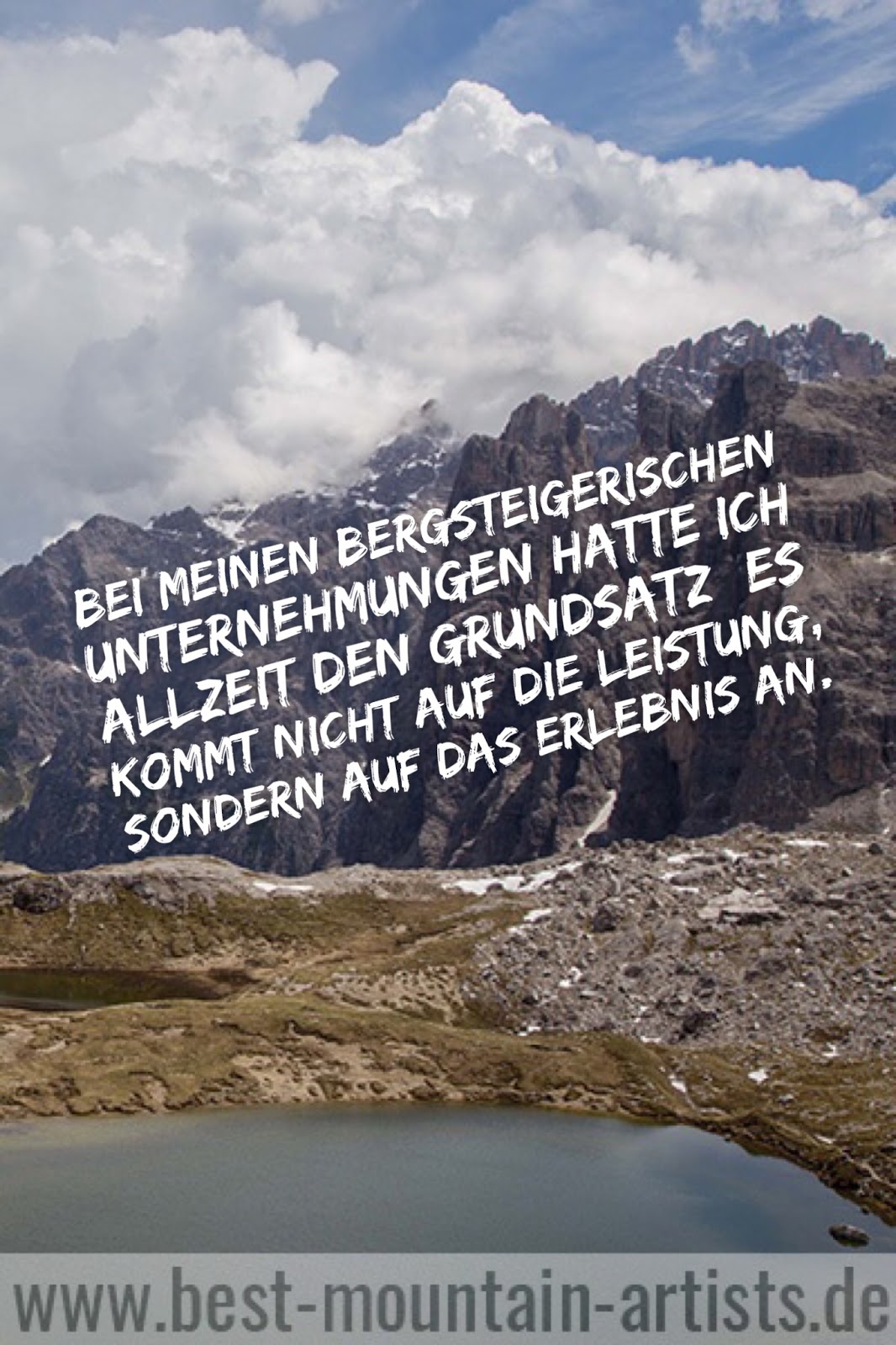 Zitate Reinhold Messner Basteln