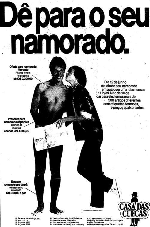 Propagandas Históricas Machistas - Casa das Cuecas